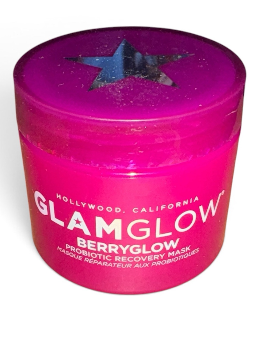 GLAMGLOW BerryGlow Probiotic Recovery Mask - Hot Pink